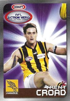2007 Kraft AFL Action Heroes #NNO Trent Croad Front